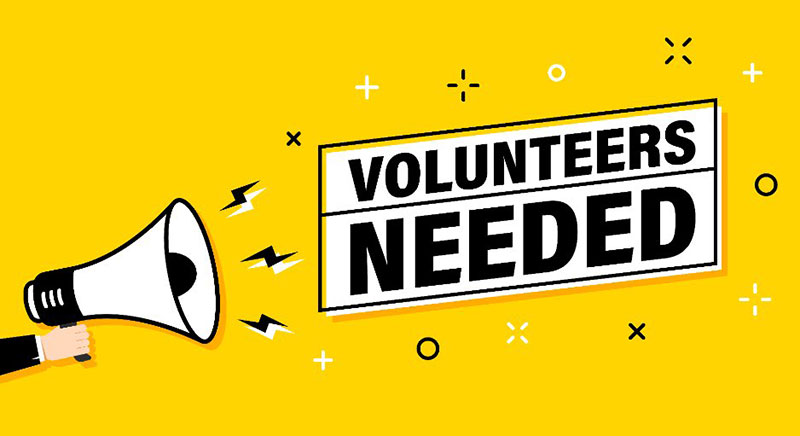 volunteers needed